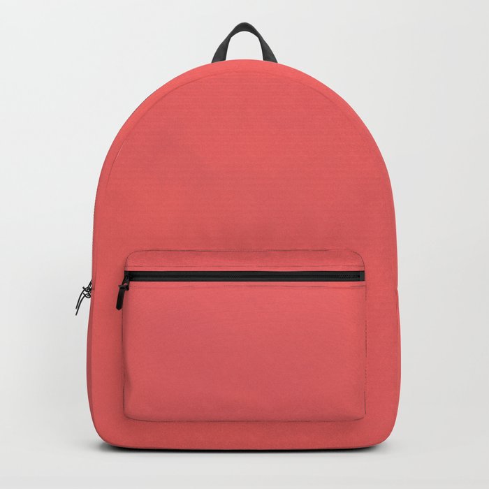 Living Coral Watercolor Backpack