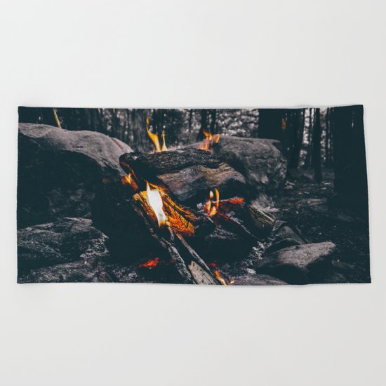 Burn Brightly Beach Towel