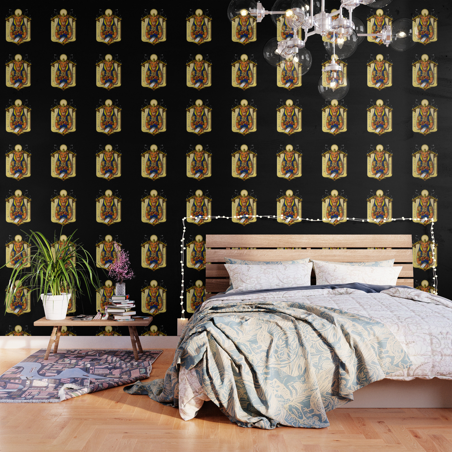 Sekhmet Egyptian Lioness Goddess Wallpaper By Teecave Society6