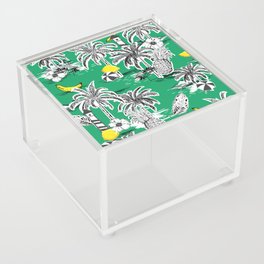 Green Tropical Island Acrylic Box