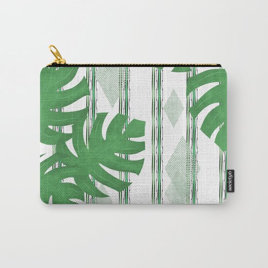 Monstera Carry-All Pouch