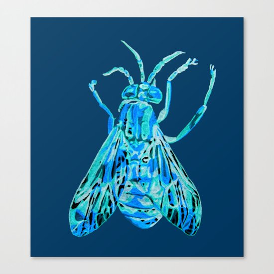 Horse Fly Canvas Print