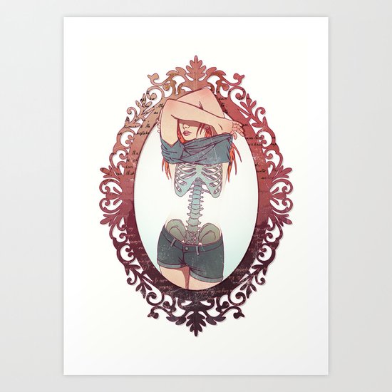 Espelho Art Print