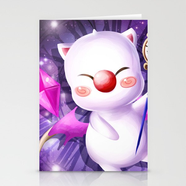 Time Traveling Moogle Stationery Cards