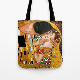 Gustav Klimt - The kiss , hug , No.2, Tote Bag