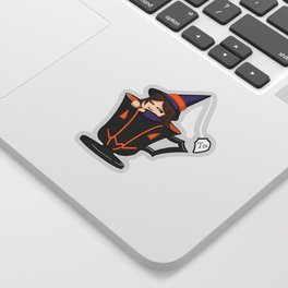 Teacup Witch Sticker