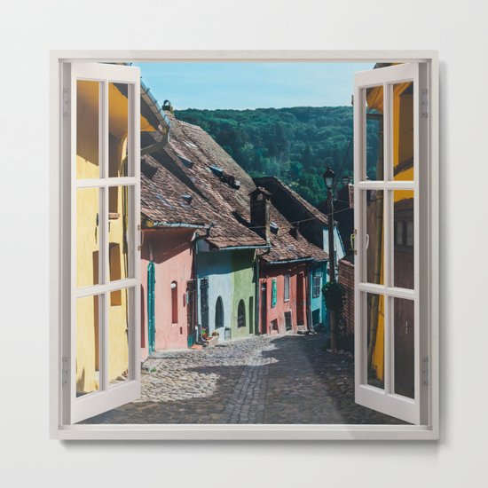 Village Metal Print