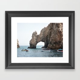 The Arch in Los Cabos Mexico Framed Art Print