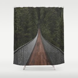 Capilano Suspension Bridge Shower Curtain