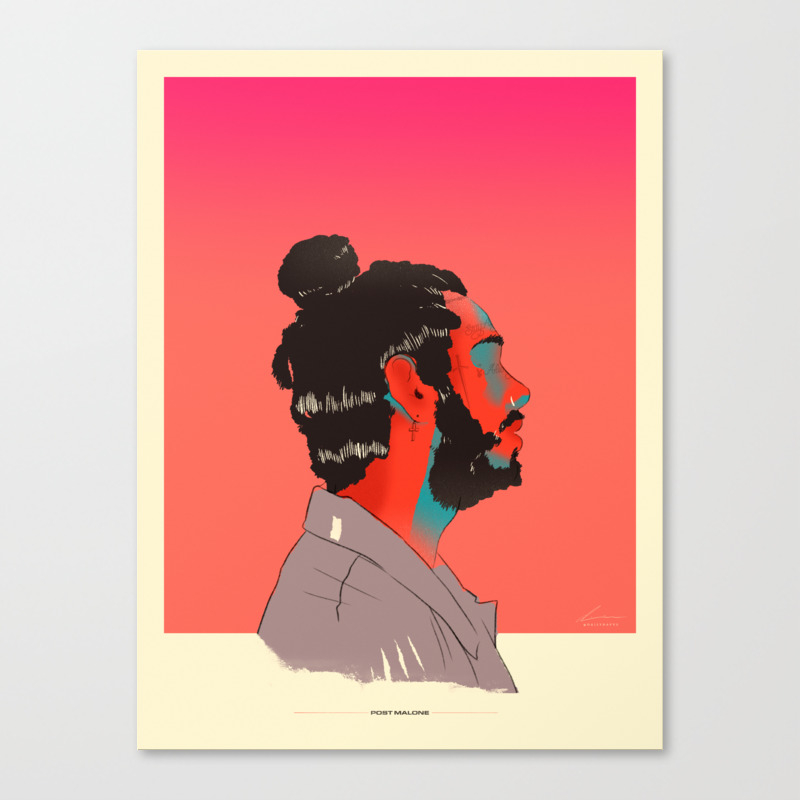 Post Posty Stoney Malone Canvas Print By Davidcelis Society6