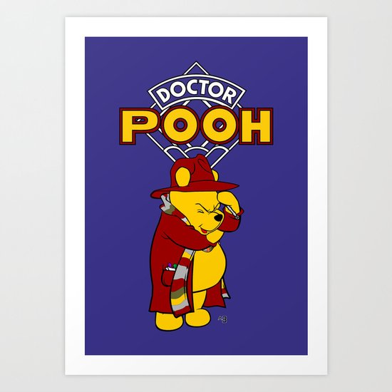 Doctor Pooh Art Print