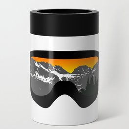 Sunset Goggles 2 | Goggle Designs | DopeyArt Can Cooler