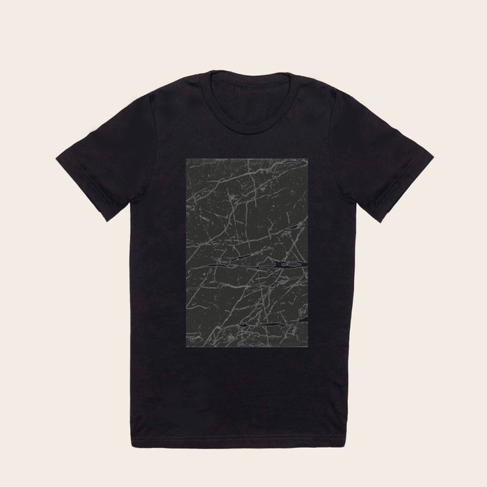 Black & White Marble T Shirt by ArtOnWear Society6