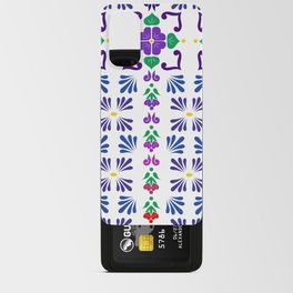 Purple 3, Framed Talavera Flower Android Card Case