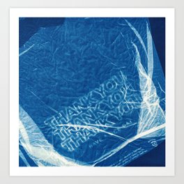Cyanotype 2 Art Print