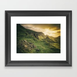 Mesmerized By the Quiraing IV Framed Art Print