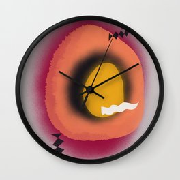 Untitled abstract 10 Wall Clock