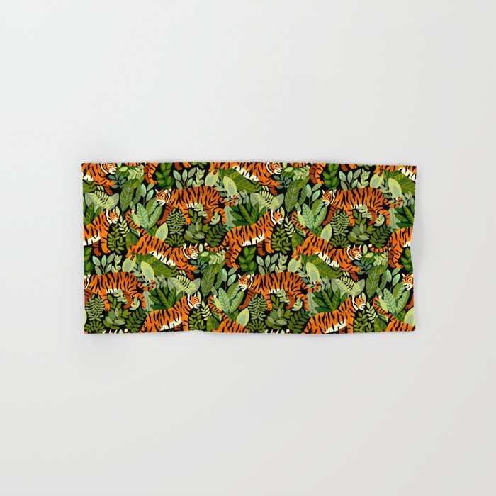 Bengal Tiger Jungle Hand & Bath Towel