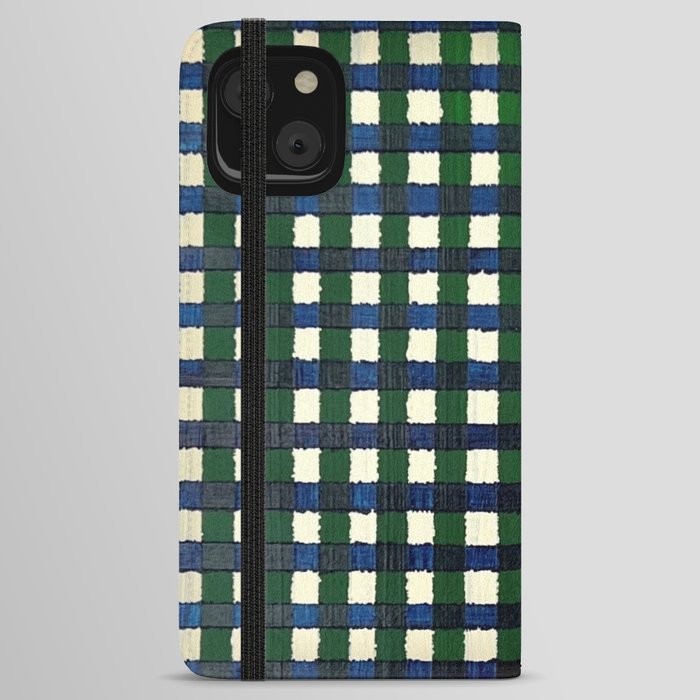quilt square 4 iPhone Wallet Case