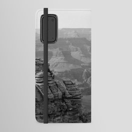Grand Canyon Black and White Android Wallet Case