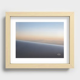 on a wing Recessed Framed Print