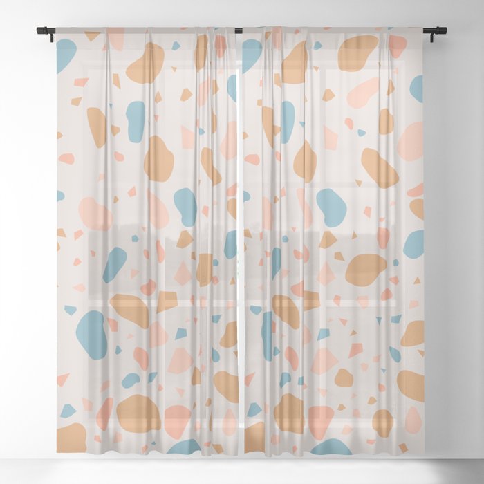 Terrazzo Sheer Curtain