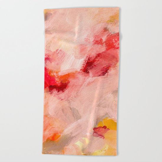 abstract painting I Beach Towel