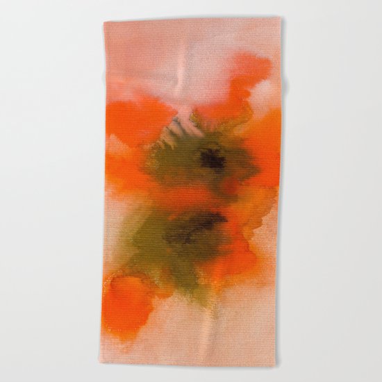 Color explosion 01 Beach Towel