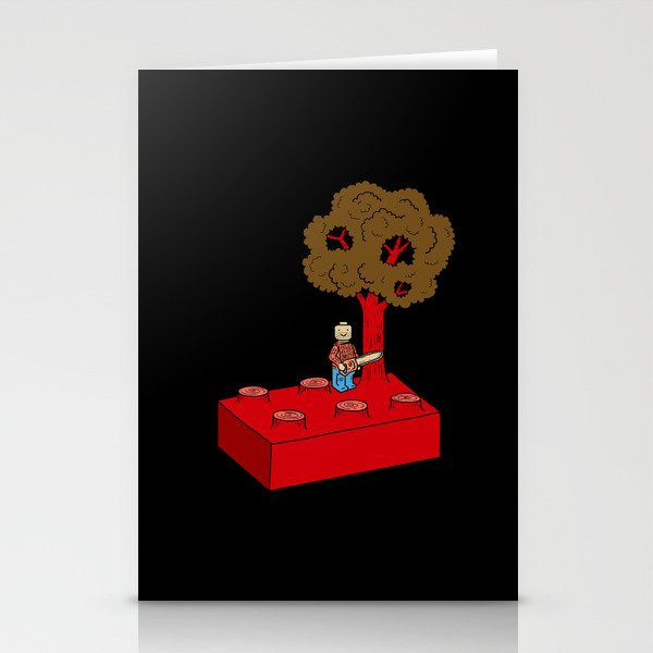 Construct and Destroy Stationery Cards