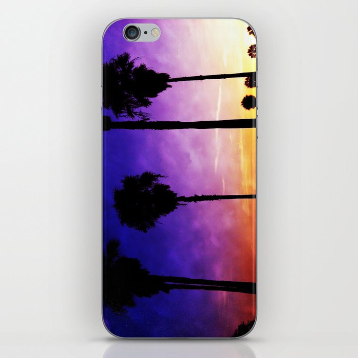 Purple Sunset iPhone Skin