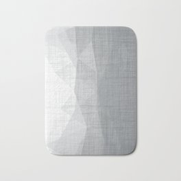 In The Flow - Geometric Minimalist Grey Bath Mat