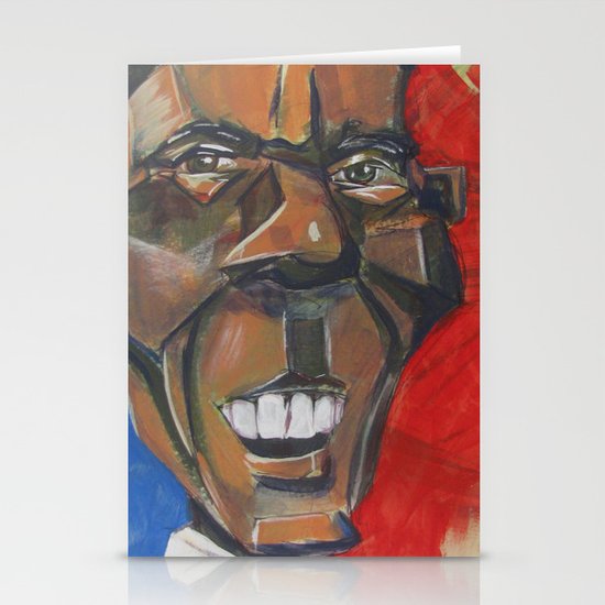 Obama Abstract Stationery Cards