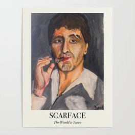 SCARFACE The World is Yours Poster