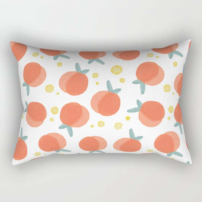 Cheeky Peaches Rectangular Pillow