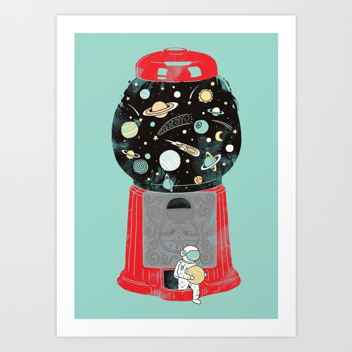 My childhood universe Kunstdrucke My childhood universe Kunstdrucke