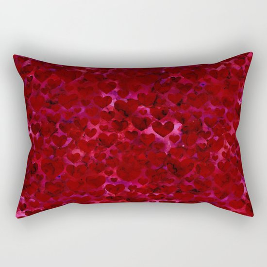 Heart Pattern 06 Rectangular Pillow