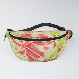 Caladiums and Indoor plants Fanny Pack