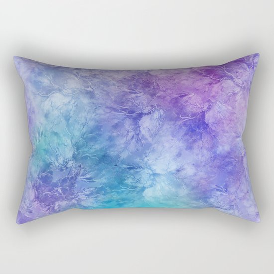 Frozen Leaves 12 Rectangular Pillow