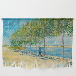 Vincent van Gogh By the Seine, 1887  Wall Hanging