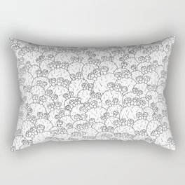 Flowering Cacti Rectangular Pillow