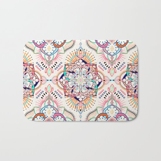 Summer Festival Pop Bath Mat