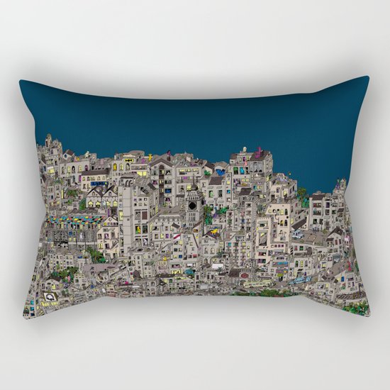 London Favela Rectangular Pillow