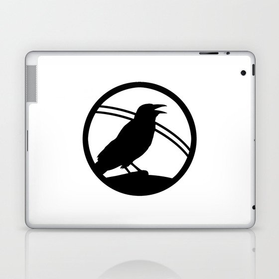 Crow Art Laptop & iPad Skin