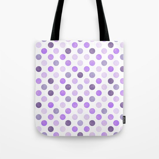 Watercolor Dots Pattern III Tote Bag