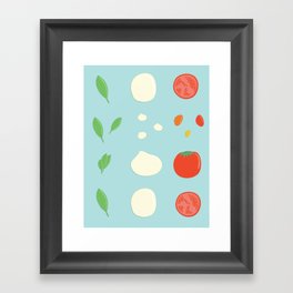 Caprese Framed Art Print