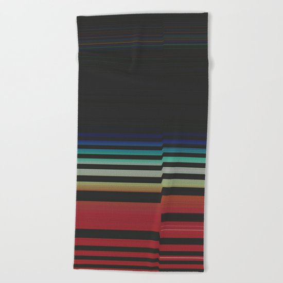 Let's Stripe Beach Towel