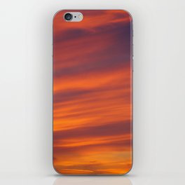 The Red Sunset iPhone Skin