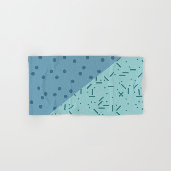 Geometry Blocks 9 Hand & Bath Towel