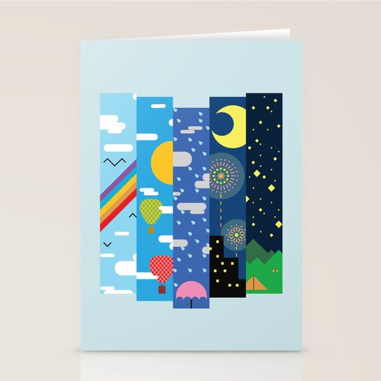 Skies Stationery Cards