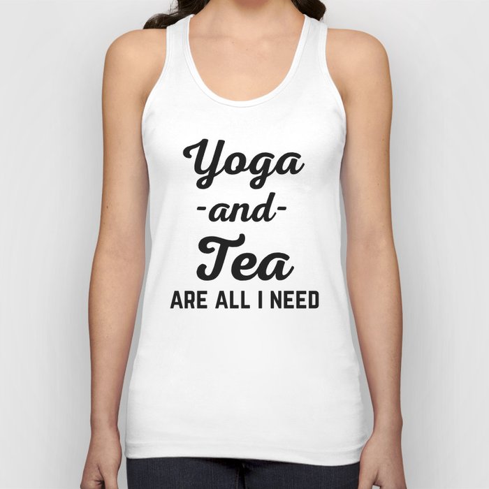 Funny yoga shop tank tops